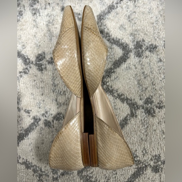 Marc Fisher snake skin nude flats women’s size 8​ - Picture 5 of 8